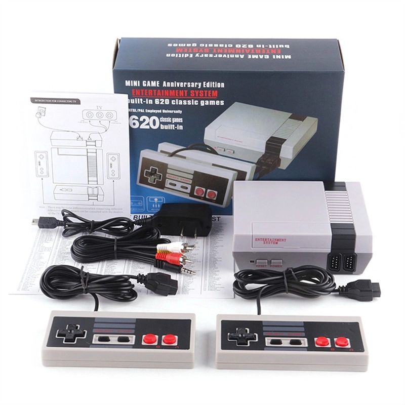 Factory AV Output Boy Videos Mini Retro TV Console Built-in 620 for Nintendo Nes Classic Game Console